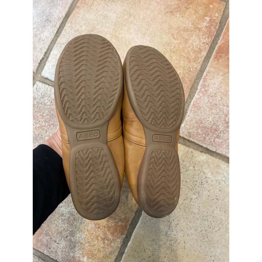 ABEO TILLY LEATHER BALLET FLATS SIZE 7 - Picture 5 of 5